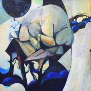 From the archives: Pidgeon Pier. This painting is about paying attention