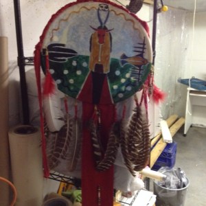 With the guidance of an elder, I made this medicine shield years ago.