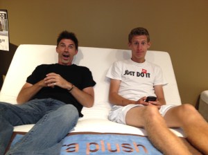 Taking the Sealy for a  test drive.