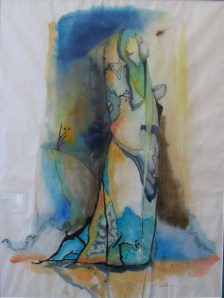 Arnie owns this one. A watercolor from days past.