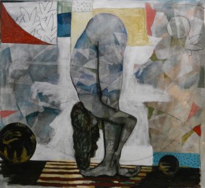 The latest in the series. This piece is almost 5ft x 5ft