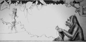 An illustration from my children's book, Play To Play