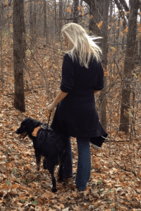 Taking a walk with K.Dot and Dog-Dog