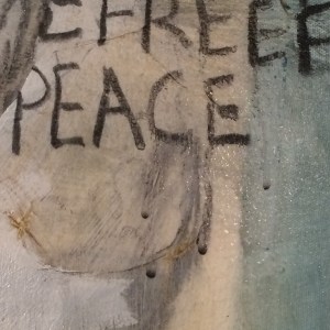 a detail from my painting, May You Be