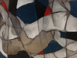 a detail of an unnamed painting