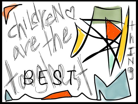 CHILDRENarethebestwithframe jpeg