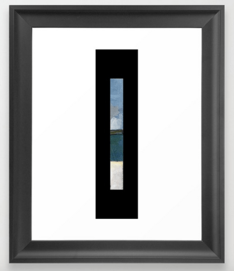 a slice of heaven FRAMED PRINT copy