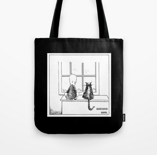 assume awe TOTE BAG copy