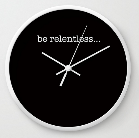 BeRelentless clock copy