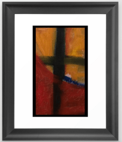 II earth interrupted FRAMED ART PRINT copy