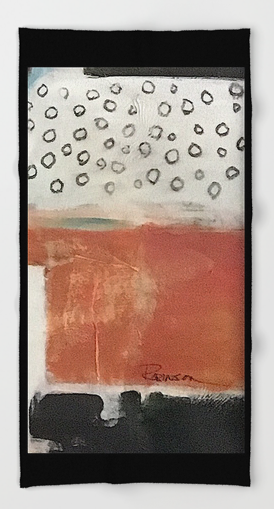 layered meditation BEACH TOWEL copy