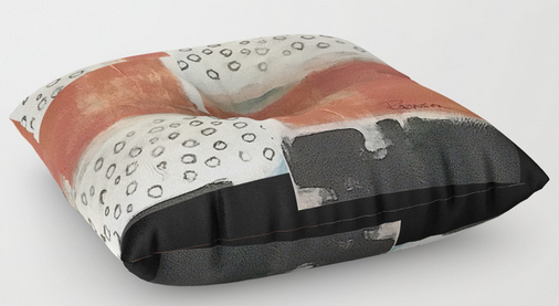 layered meditation FLOOR PILLOW copy