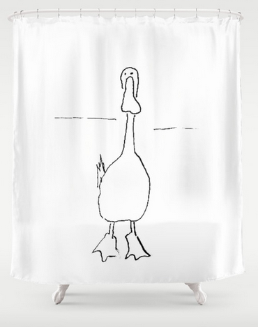 2beanstalk duck SHOWER CURTAIN copy 2