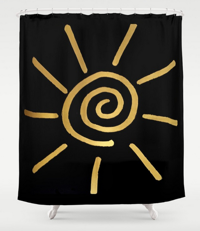 asats SHOWER CURTAIN copy