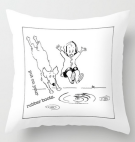 puddles CHICKEN SQ PILLOW copy