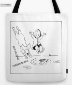 puddles CHICKEN TOTE BAG copy