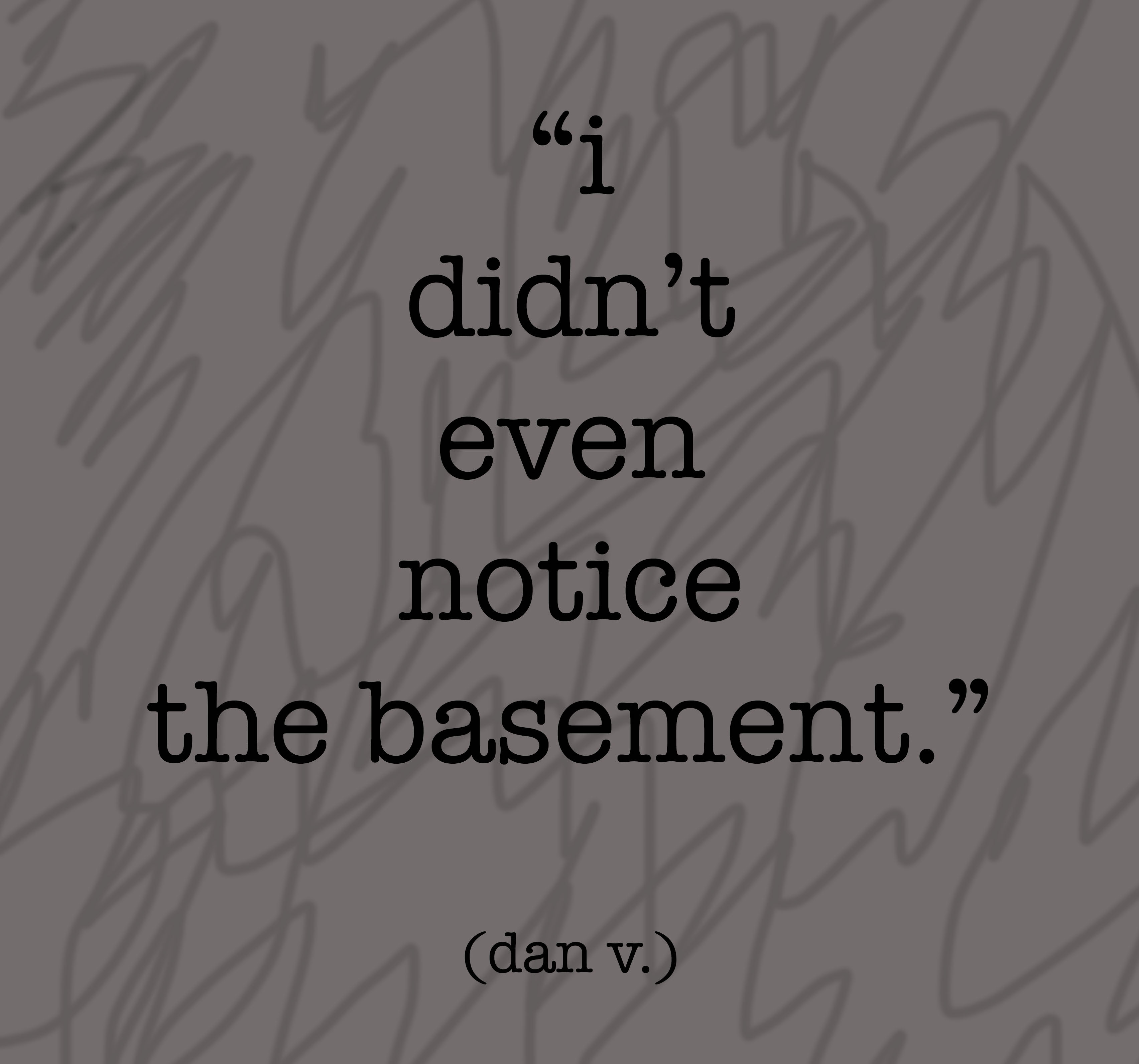 i didn't even notice copy