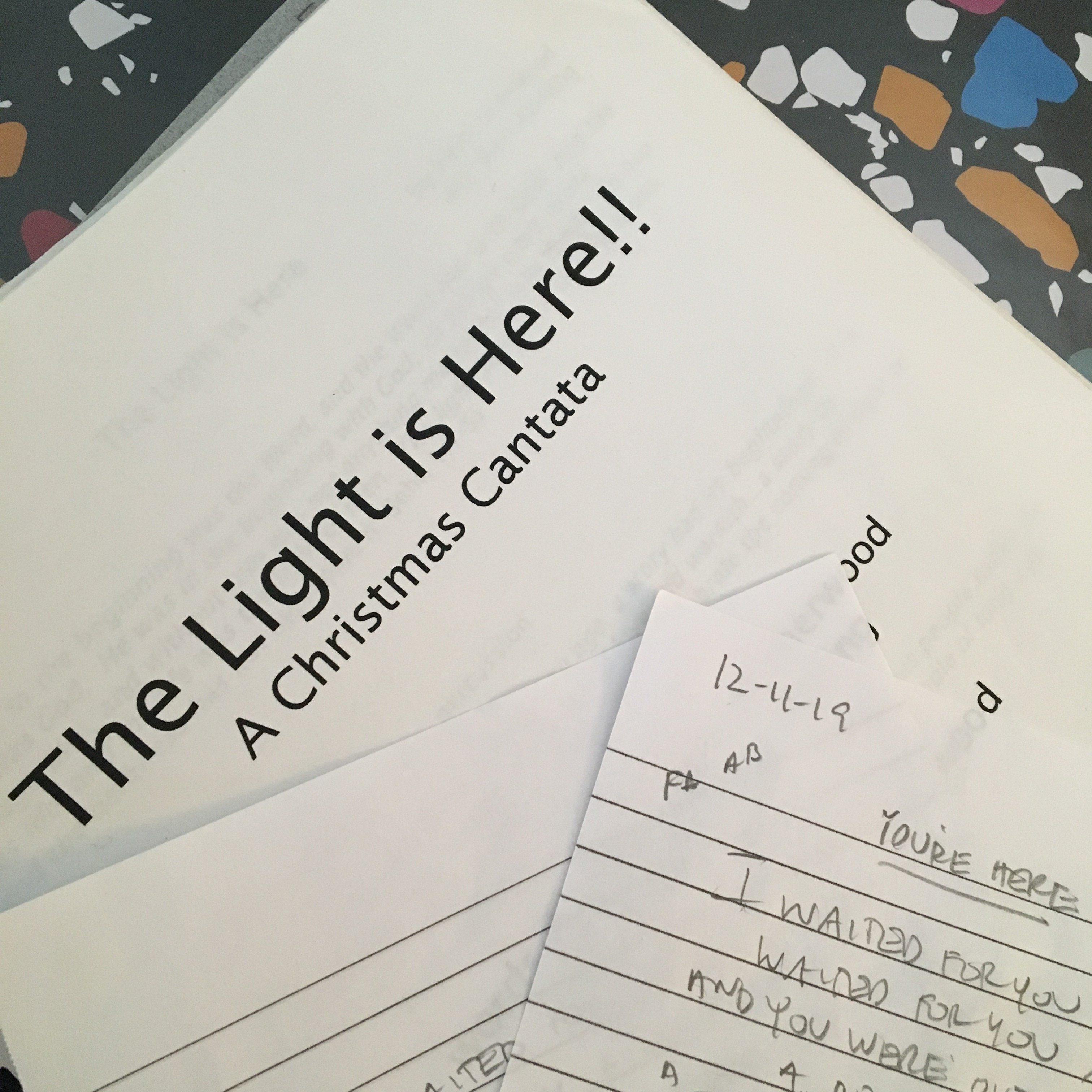 christmas composing copy