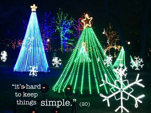 keep things simple copy