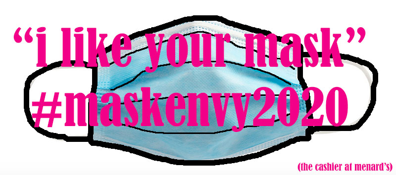 i like your mask copy